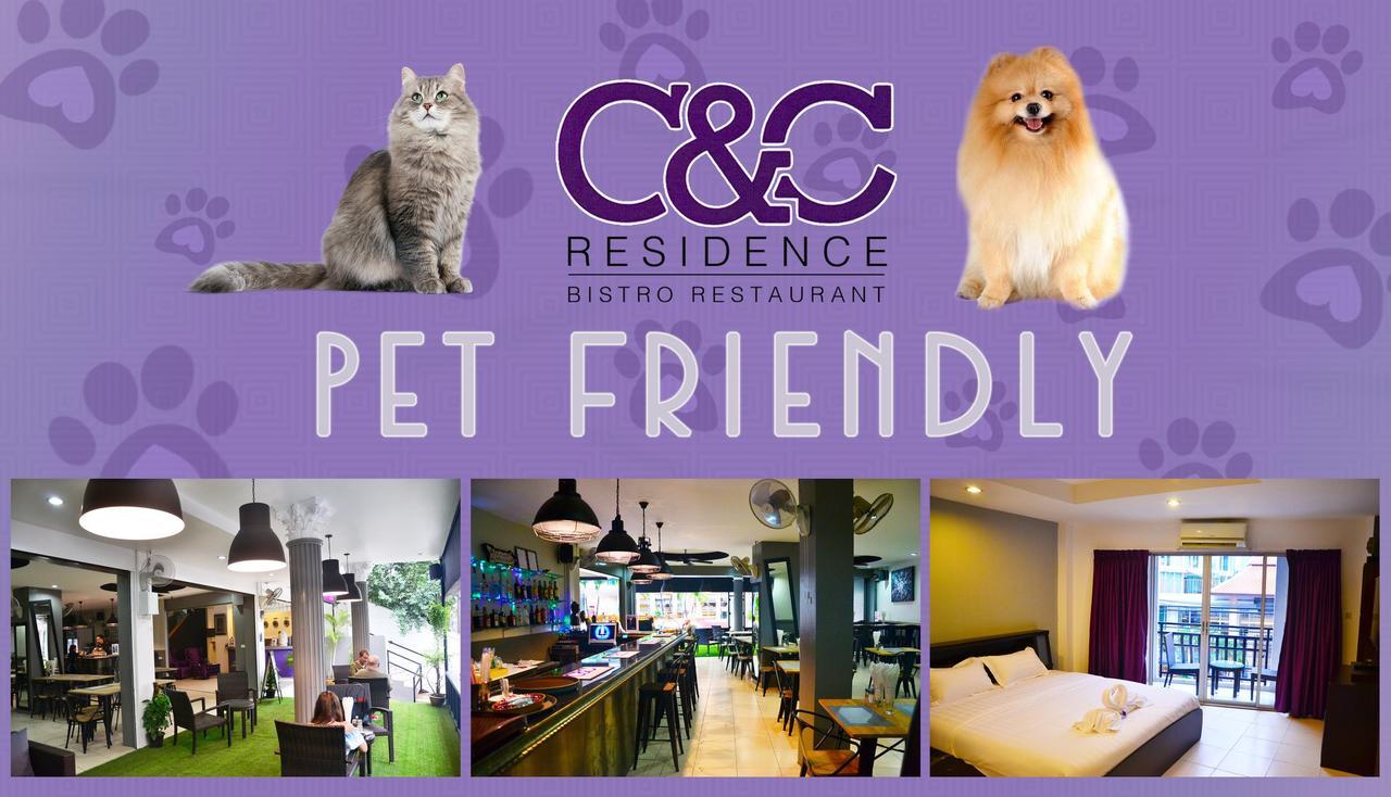C&C Residence Bistro Restaurant Pattaya Exterior foto